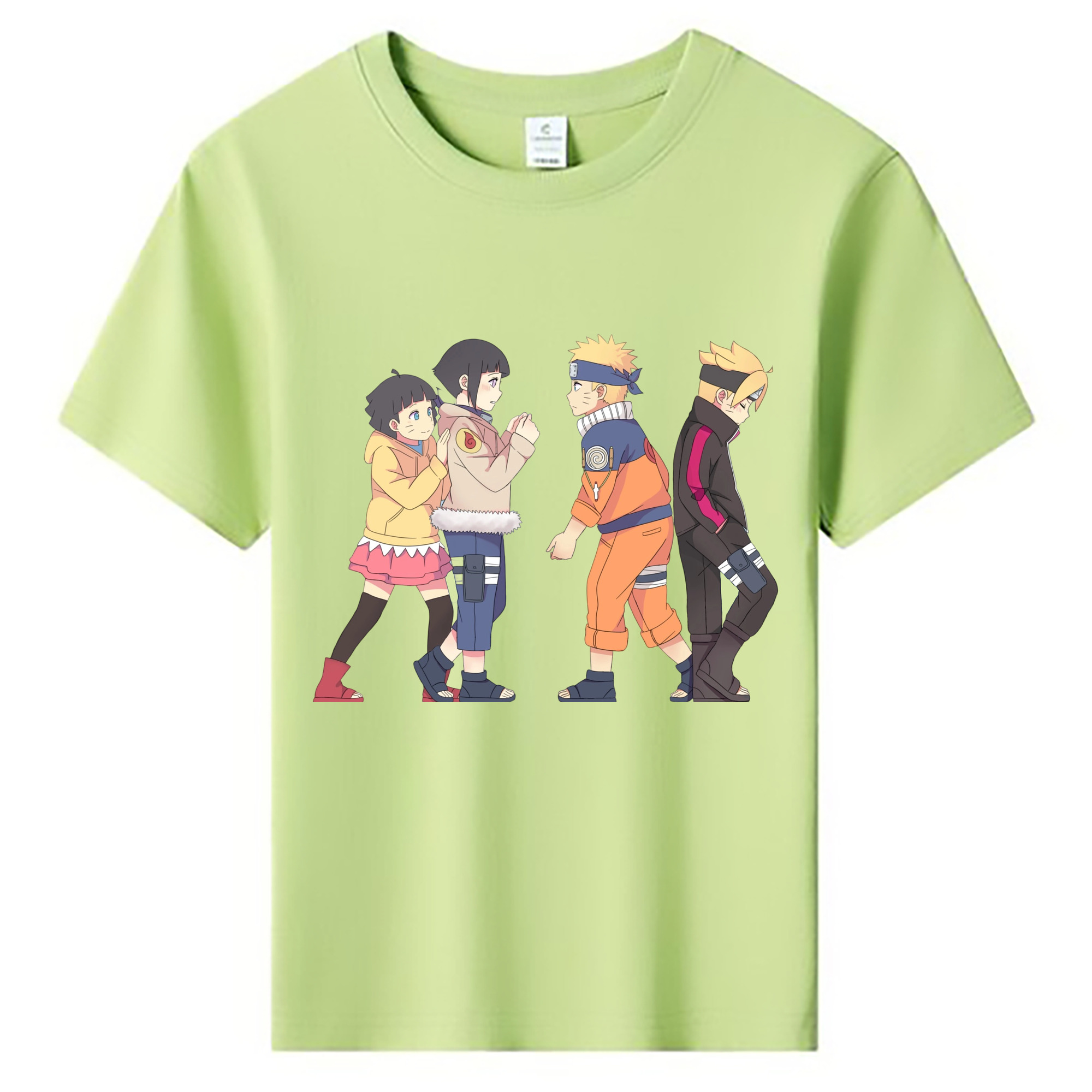 （画像用） NARUTO -ナルト- うずまき ナルト Uzumaki Naruto 綿100％キッズTシャツ（フロントプリント）
